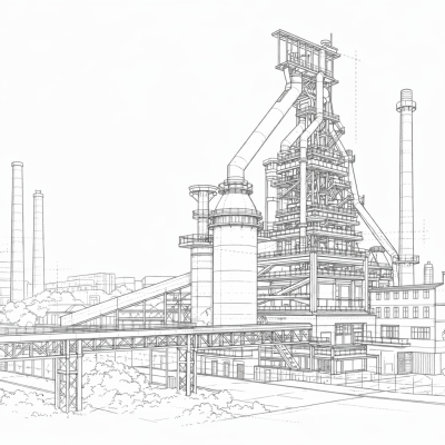 Complexe industriel à Esch-sur-Alzette